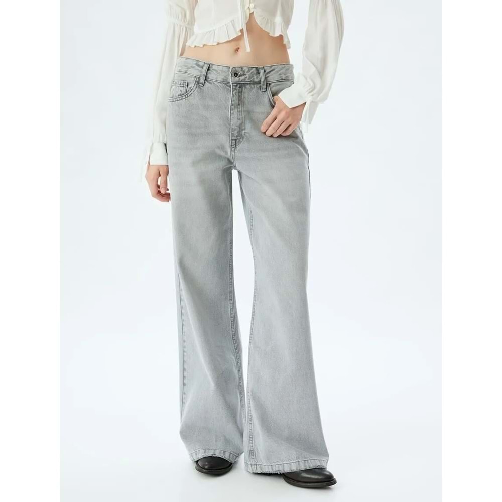 Geniş Paça Kot Pantolon 5WAL40119MD