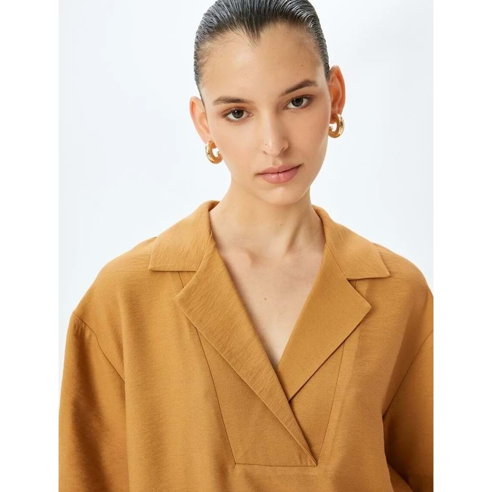 Polo Yaka Bluz 5SAK60108UW