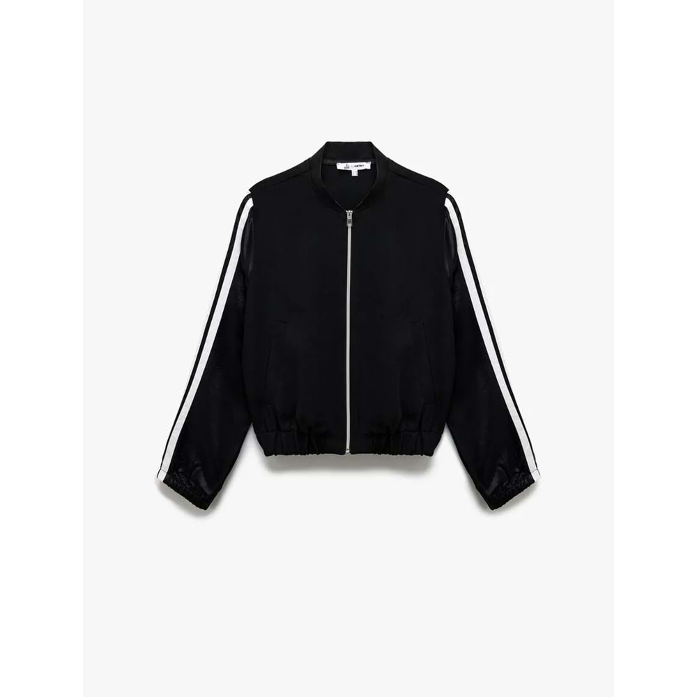 Kadın Giyim Gömlek 5SAL60079IW - KOTON - SİYAH - 38