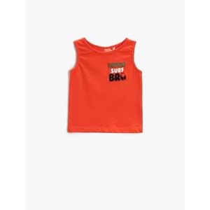 Erkek Bebek Giyim Atlet 2SMB30012TK Turuncu