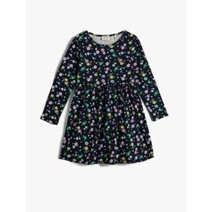 Kız Çocuk Giyim Elbise 2YKG87829OK Pembe Desen