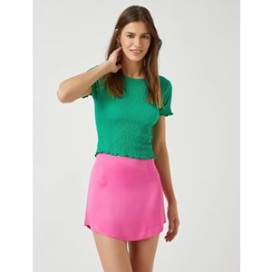 Kadın Giyim Tişört 2YAK13807EK Yeşil