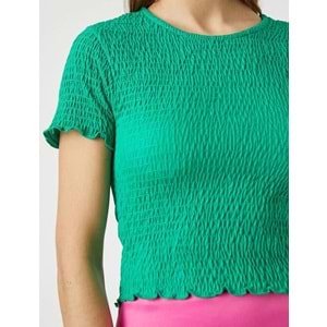 Kadın Giyim Tişört 2YAK13807EK Yeşil