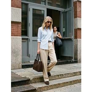 Kadın Giyim Pantolon - KOTON - 6SAK40191UW - BEJ - 38