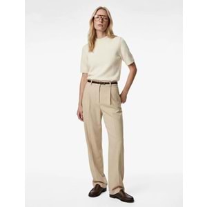 Kadın Giyim Pantolon - KOTON - 6SAK40191UW - BEJ - 38