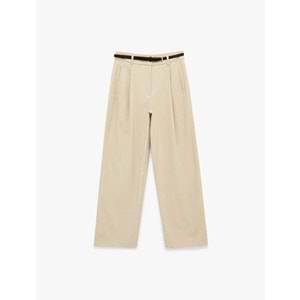 Kadın Giyim Pantolon - KOTON - 6SAK40191UW - BEJ - 38