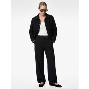 Kadın Giyim Gömlek - KOTON - 6SAK40220PW - SİYAH - 34