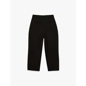 Kadın Giyim Pantolon - KOTON - 6SAK40279UW - SİYAH - 38
