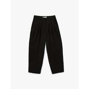 Kadın Giyim Pantolon - KOTON - 6SAK40279UW - SİYAH - 38