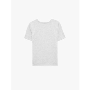 Kadın Giyim Tişört - KOTON - 6SAK50082EK - GRİ MELANJ - S