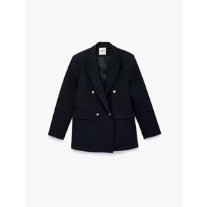 Kadın Giyim Ceket - KOTON - 6SAK50086UW - LACİVERT - 38