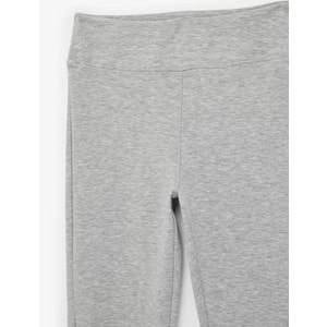 Kadın Giyim Slim Fit İspanyol Paça Tayt - KOTON - 6SAK80091EK - GRİ - S