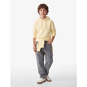 Kargo Pantolon - Cargo Jeans 7WKB40021TD - KOTON - ANTRASİT - 9-10