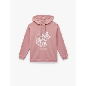 Kadın Giyim Sweatshirt - KOTON - 6WAL10564IK - PEMBE - XL