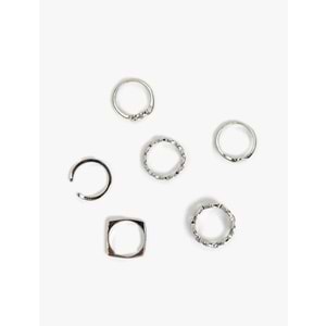 Kadın Aksesuar Yüzük - KOTON - 6WAK70605AA - GÜMÜŞ - L