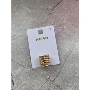 Kadın Aksesuar Yüzük - KOTON - 6WAK70614AA - ALTIN - L