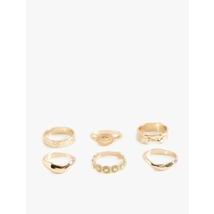 Kadın Aksesuar Yüzük - KOTON - 6WAK70101AA - ALTIN - L