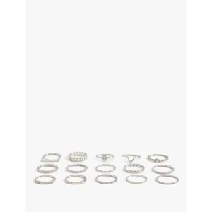 Kadın Aksesuar Yüzük - KOTON - 6WAK70105AA - GÜMÜŞ - L