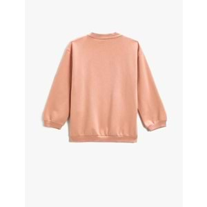 Kız Çocuk Giyim Sweatshirt 3WKG10172AK Pembe