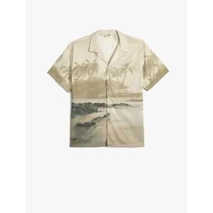 Erkek Çocuk Giyim Polo Tişört 3SKB10662TK Bej Desenli