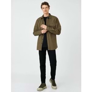 Erkek Giyim Michael Kot Pantolon - KOTON - 4WAM40239ND - SİYAH - 33/30