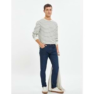 Skinny Fit Kot Pantolon - Michael Jean - KOTON - 4WAM40250ND - KOYU İNDİGO - 31/32