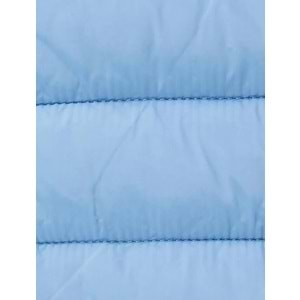 Şişme Mont Dik Yaka Fermuarlı Cep Detaylı - KOTON - 4WAM20058HW - MAVİ - M