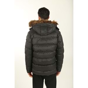 Erkek Giyim Şişme Mont - BRANGO - 80179 - ANTRASİT - XXXL