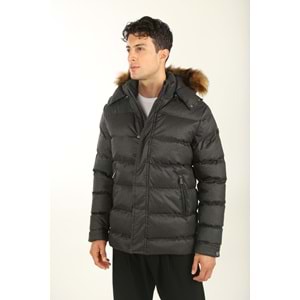 Erkek Giyim Şişme Mont - BRANGO - 80179 - ANTRASİT - XXXL