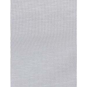 Sırt Dekolteli Tişört Crop Kısa Kollu Fitilli Slim Fit - KOTON - 4SAL10804IK - GRİ - XL