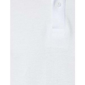Yakalı Tişört Düğmeli Slim Fit - KOTON - 4SAM10108MK - BEYAZ - XXL
