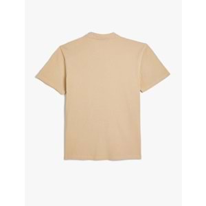 Polo Yaka Tişört Slim Fit Düğmeli Kısa Kollu - KOTON - 4SAM10113MK - YEŞİL - XL
