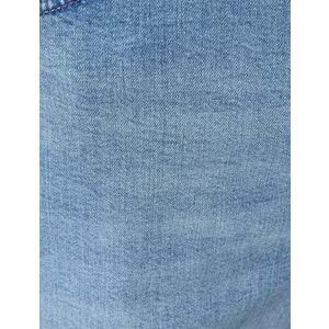 Kot Şort Slim Fit Düğmeli Cepli Katlı Paça - KOTON - 4SAM40312ND - AÇIK İNDİGO - 34