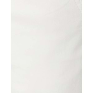 Kumaş Şort Bermuda Slim Fit Düğmeli Cepli Katlı Paça - KOTON - 4SAM40064HW - BEYAZ - 48