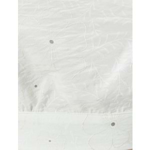 Fisto Crop Üst Askılı Kare Yaka Viskon-KOTON-4SAK30052EW - EKRU DESENLİ - 38