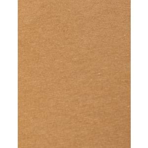Basic Tişört Slim Fit Bisiklet Yaka Kısa Kollu - KOTON - 4SAM10842HK - KAHVERENGİ - L