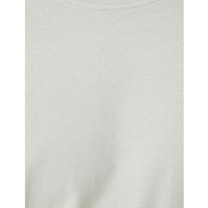Basic Tişört Slim Fit Bisiklet Yaka Kısa Kollu - KOTON - 4SAM10842HK - YEŞİL - M