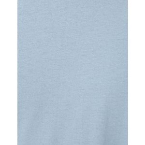 Basic Tişört Slim Fit Bisiklet Yaka Kısa Kollu - KOTON - 4SAM10842HK - MAVİ - L