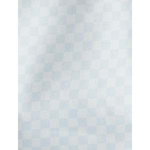 Koton X Tuba Ünsal - Taş Detaylı Bluz - KOTON - 4SAK60447UW - MAVİ EKOSE - 40