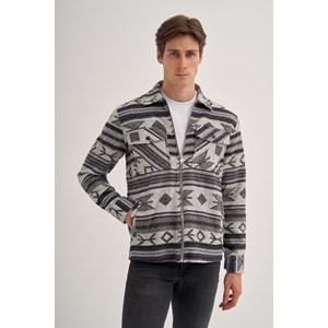 CAZ 2021 ODUNCU GÖMLEK - CAZADOR - 24KCEED02021 - A.GRİ - M