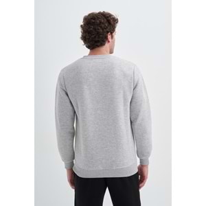 CAZ 5046 OTTOMAN SWEAT - CAZADOR - 24KCEEO05046 - GRİ MELANJ - L