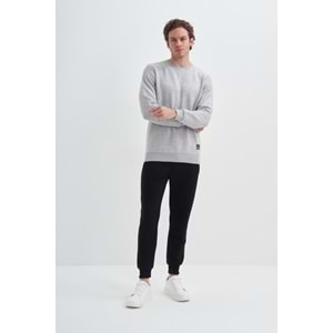 CAZ 5046 OTTOMAN SWEAT - CAZADOR - 24KCEEO05046 - GRİ MELANJ - M