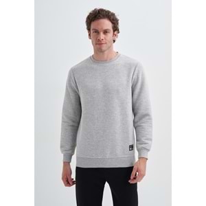 CAZ 5046 OTTOMAN SWEAT - CAZADOR - 24KCEEO05046 - GRİ MELANJ - M