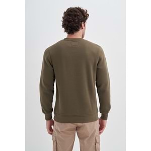 CAZ 5066 3 İPLİK SWEAT - CAZADOR - 24KCEEO05066 - HAKİ - L