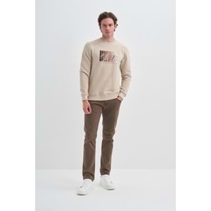 CAZ 5131 3 İPLİK SWEAT - CAZADOR - 24KCEEO05131 - BEJ - M
