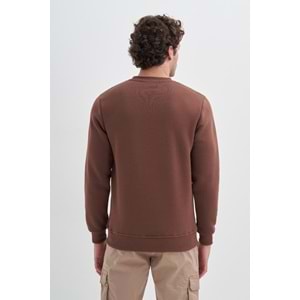CAZ 5138 3 İPLİK SWEAT - CAZADOR - 24KCEEO05138 - KAHVERENGİ - L