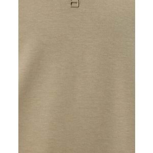 Basic Kazak Fermuarlı Uzun Kollu Pamuklu - KOTON - 5WAM70090MK - BEJ - XL