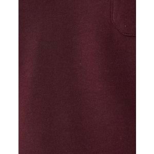 Erkek Giyim Sweatshirt - KOTON - 5WAM70061MK - BORDO - S