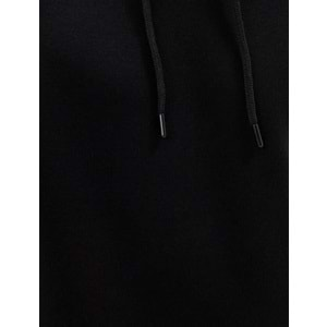 Kapşonlu Sweatshirt Basic Pamuk Karışımlı 5WAM70001MK