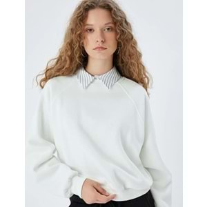 Basic Sweatshirt Bisiklet Yaka 5WAL10192IK